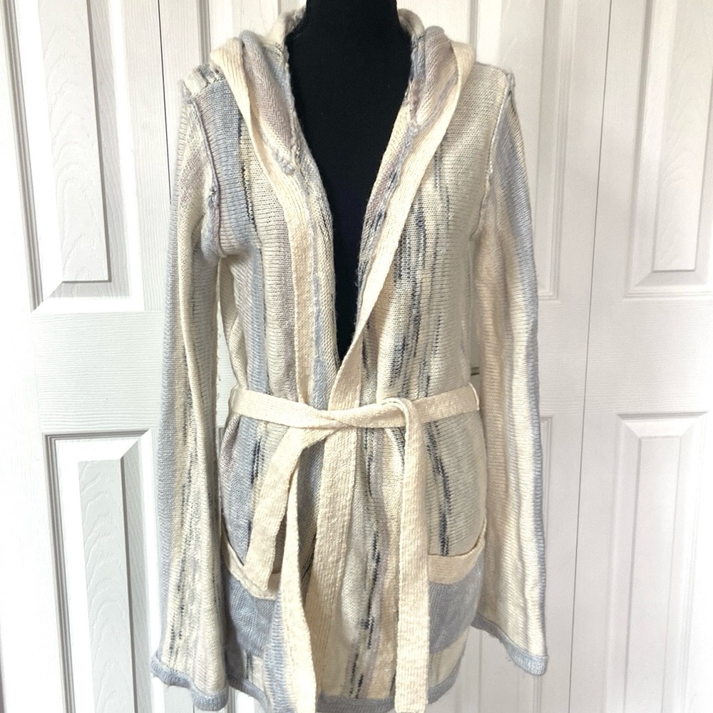 Chaser Hooded Open Duster Cardigan